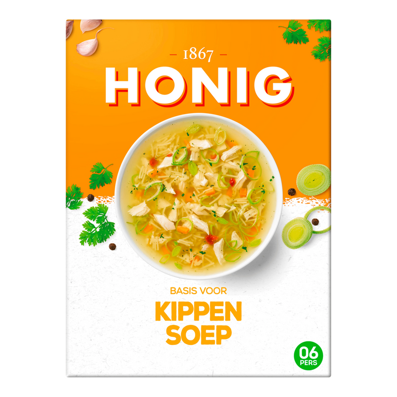 Honig maaltijdmix voor kippensoep 12x 53 g