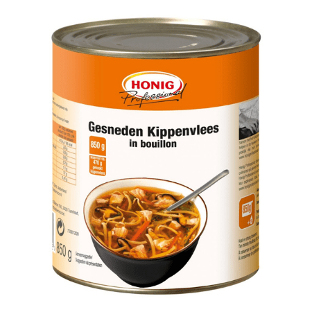Honig gesneden kippenvlees (850gr)