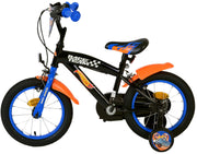 Hot wheels kinderfiets - jongens - 14 inch - zwart - twee handremmen - afbeelding 8