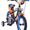 Heiße räder hot wheels kinderfiets - jongens - 14 inch - zwart oranje blauw