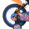 Heiße räder hot wheels kinderfiets - jongens - 14 inch - zwart - twee handremmen