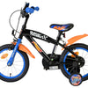 Heiße räder hot wheels kinderfiets - jongens - 14 inch - zwart - twee handremmen