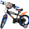Heiße räder hot wheels kinderfiets - jongens - 14 inch - zwart - twee handremmen