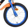Heiße räder hot wheels kinderfiets - jongens - 16 inch - zwart oranje blauw