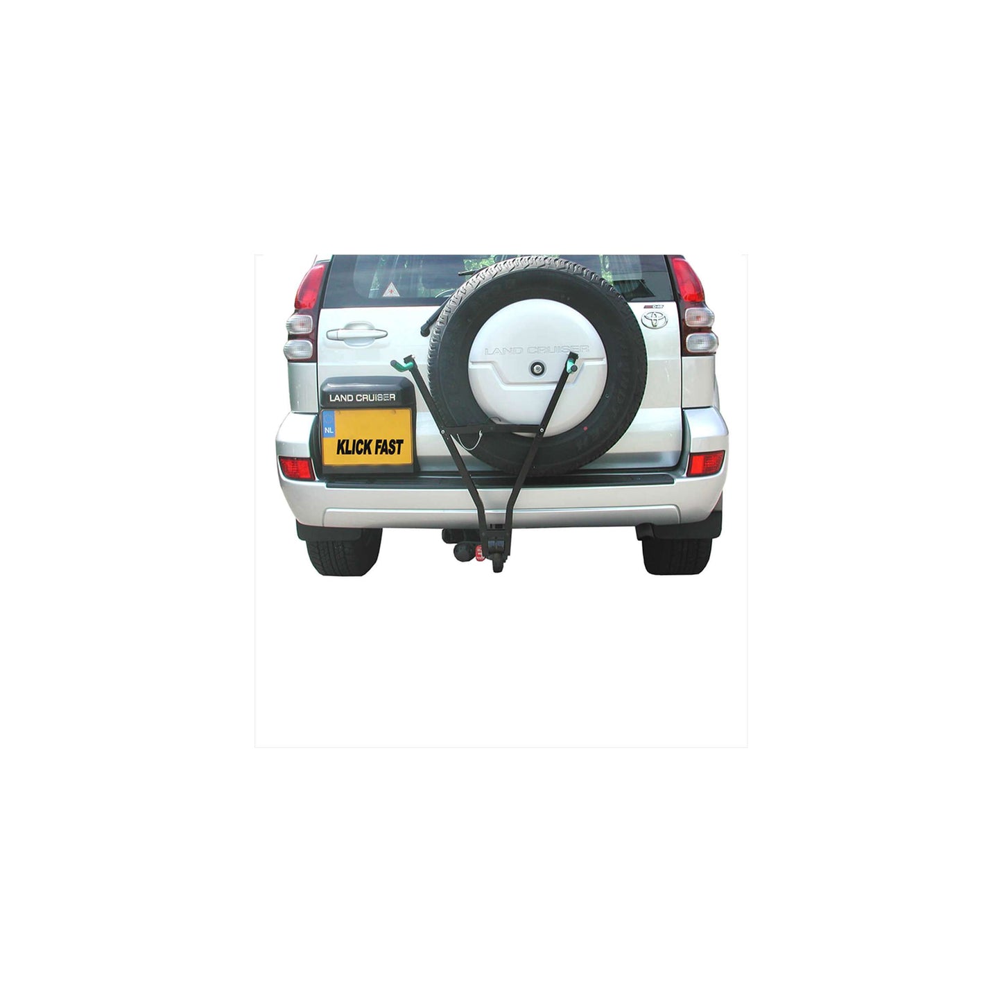 fietsendrager Klick Fast II met kentekenhouder 2 fietsen