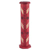 Mangohout toren bloemen wierookhouder