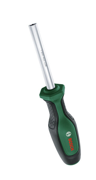 Bosch groen bit-ratelschroevendraaier + 12 bits - 1600a032v0