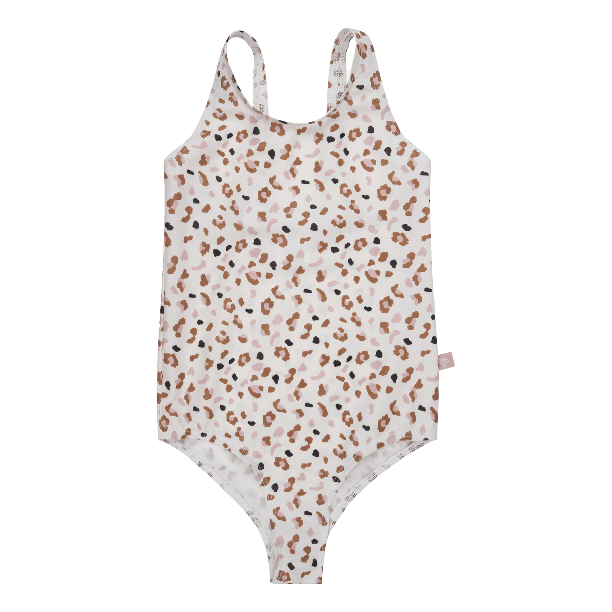 Leopard | kaki meisjes uv badpak