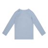 Pure tones | lichtblauw uv zwemshirt met lange mouwen