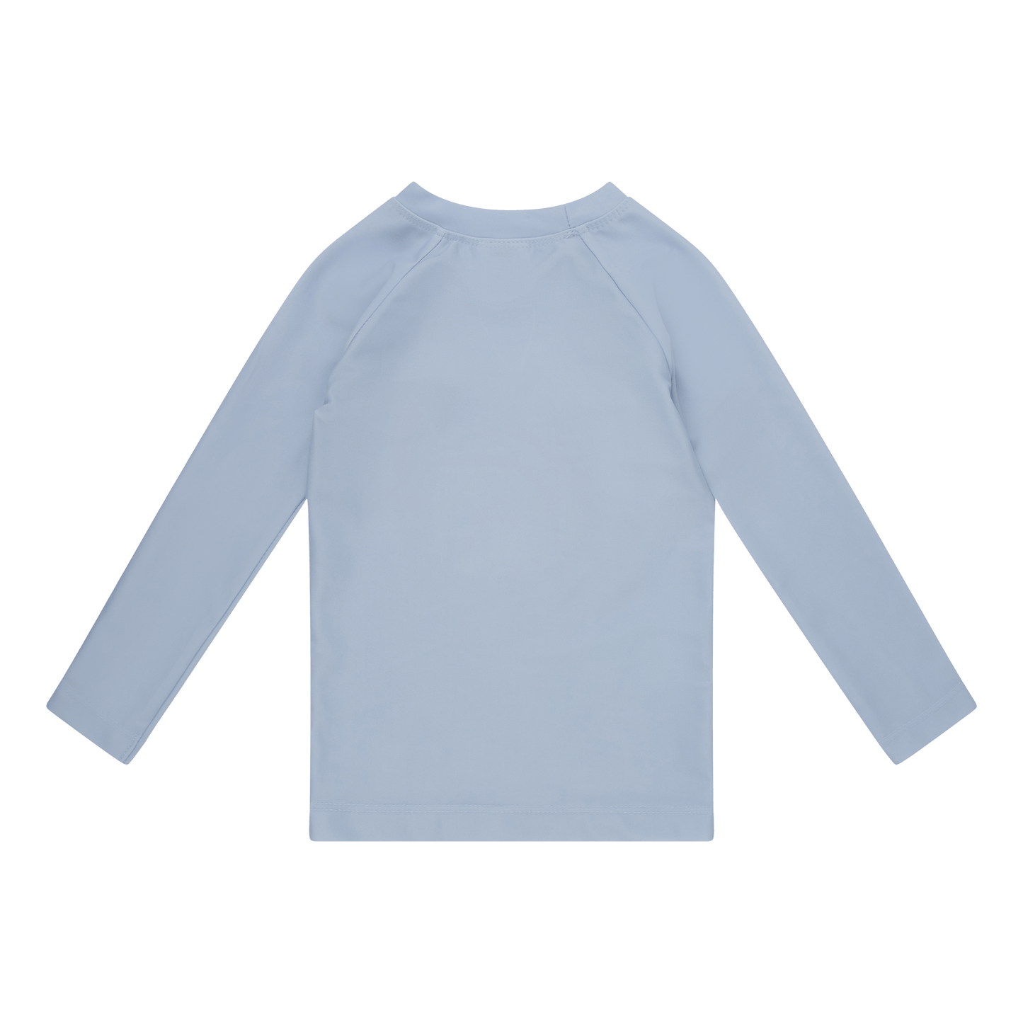 Pure tones | lichtblauw uv zwemshirt met lange mouwen