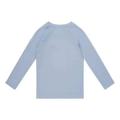Pure tones | lichtblauw uv zwemshirt met lange mouwen