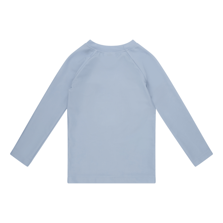 Pure tones | lichtblauw uv zwemshirt met lange mouwen