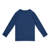 Pure tones | donkerblauw uv zwemshirt met lange mouwen