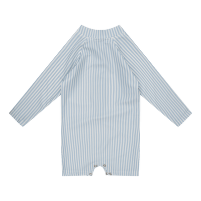 Blue stripes | blauw wit uv zwempak jongens