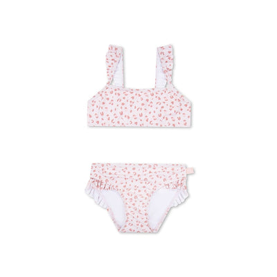 Leopard | oudroze meisjes uv bikini