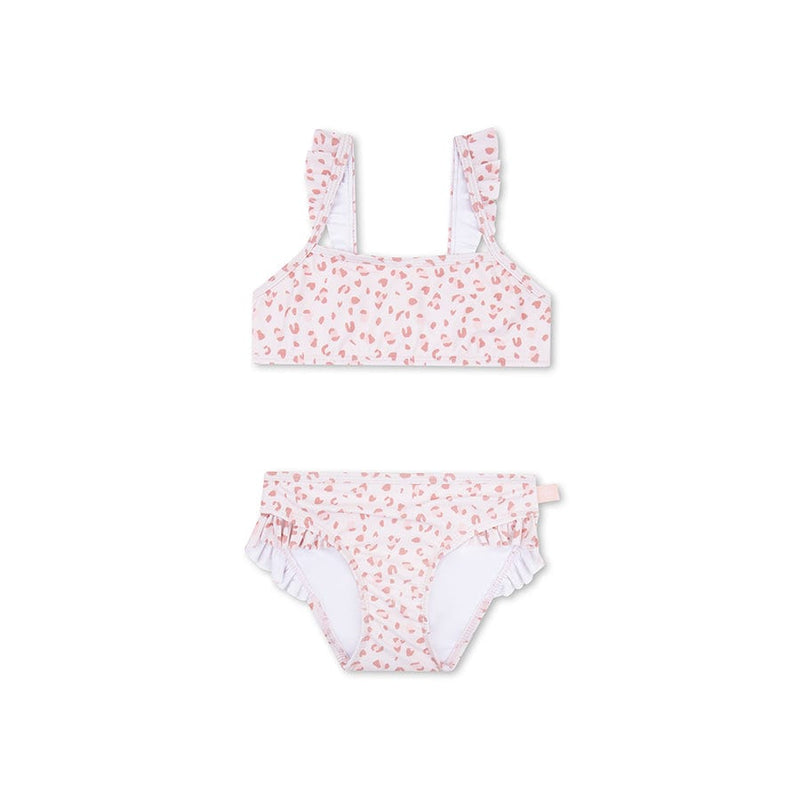 Leopard | oudroze meisjes uv bikini