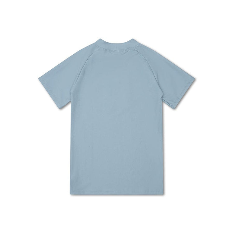 Pure tones | groen uv zwemshirt met korte mouwen