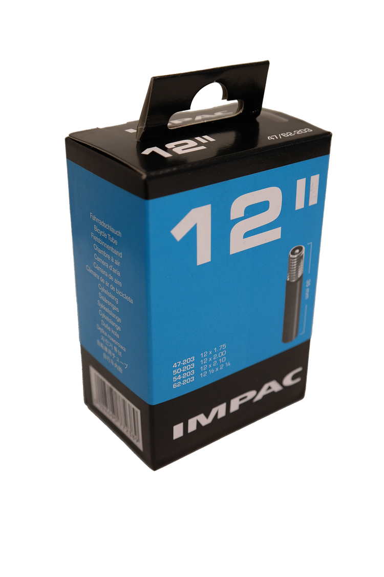 Impac Binnenband (by Schwalbe) AV12 12x1.75 2.35 ETRTO 47 62-203, Ventiel:Schrader auto 35mm