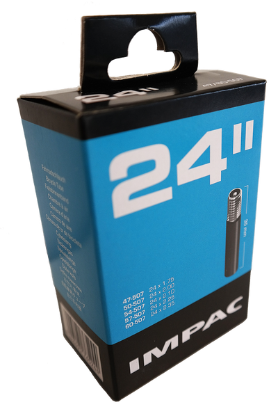 Impac Binnenband (by Schwalbe) AV24 24x1.5 2.35 ETRTO 40 60-507 , Ventiel: auto schrader 35mm