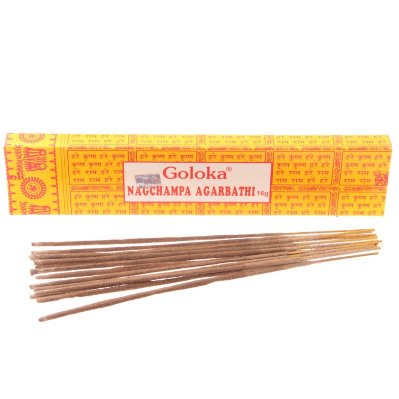Agarbathi - goloka nag champa wierook 16g