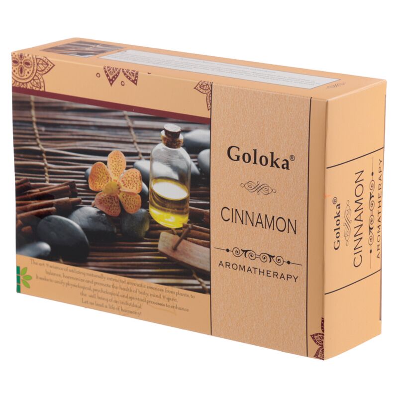 Kaneel - goloka aromatherapie wierook stokjes