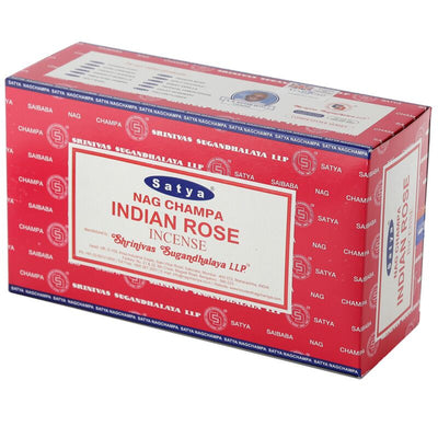 01360 indische roos - satya nag champa wierook stokjes