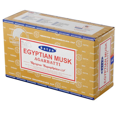 01420 vfm egyptische musk - satya nag champa wierook stokjes