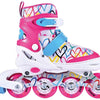 Move inline skates : love wit roze (562411) maat 34 37
