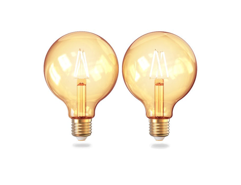 Innr ledlamp - wifi - e27- filament - vintage globe - 2 stuks