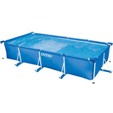 Intex rechthoekig frame zwembad 450x220x84 cm (zonder patroon filtersysteem) - afbeelding 1