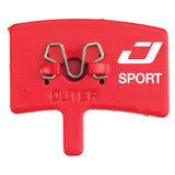 Jagwire sport semi-metallic disc brake pad - hayes (stroker trail) - afbeelding 1
