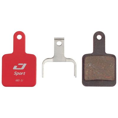 Jagwire sport semi-metallic disc brake pad - tektro (volans)