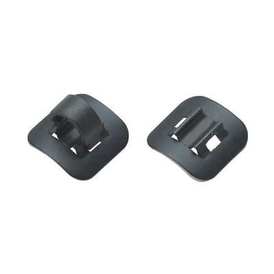 Jagwire alloy stick-on cable guide (4pcs) - black