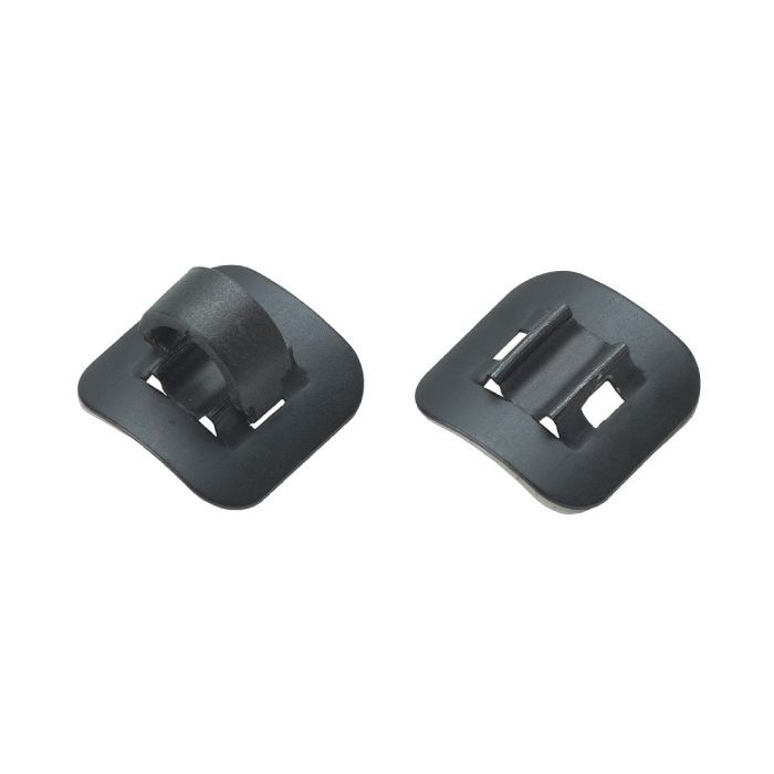 Jagwire alloy stick-on cable guide (50pcs) - black