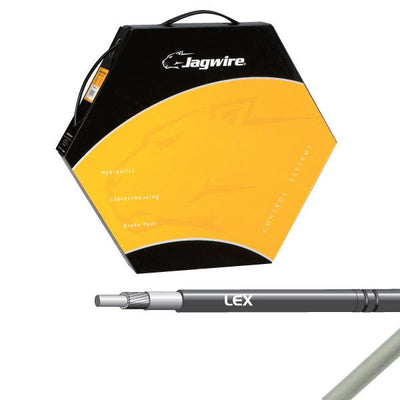 Jagwire shift housing 5mm lex (50 m) - pearl silver