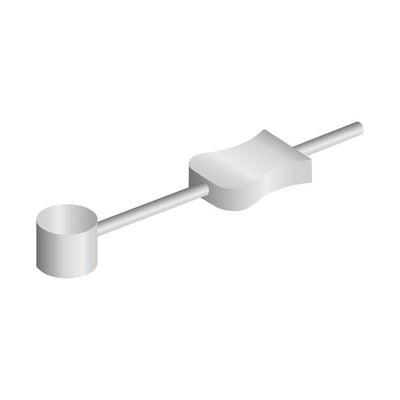 Jagwire ez handle single end straddle wire (10pcs) - silver