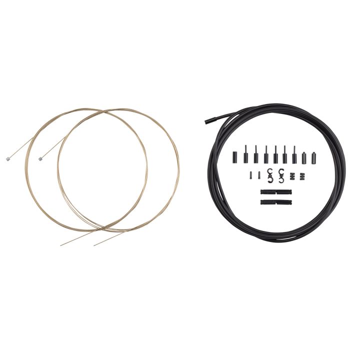Jagwire pro shift 2-speed shift cable set | stealth black
