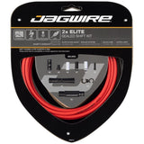 Jagwire 2x elite sealed shift kit - red - afbeelding 1