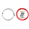 Jagwire road elite sealed brake kit - red