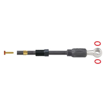 Jagwire sport mineral hydraulic hose kit - tektro banjo - black