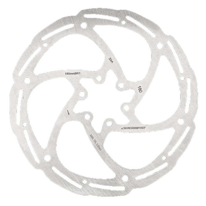 Jagwire basics br1 disc brake rotor - 6-bolt - 160mm