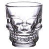 2 glazen shotglaasjes (60ml) - schedel