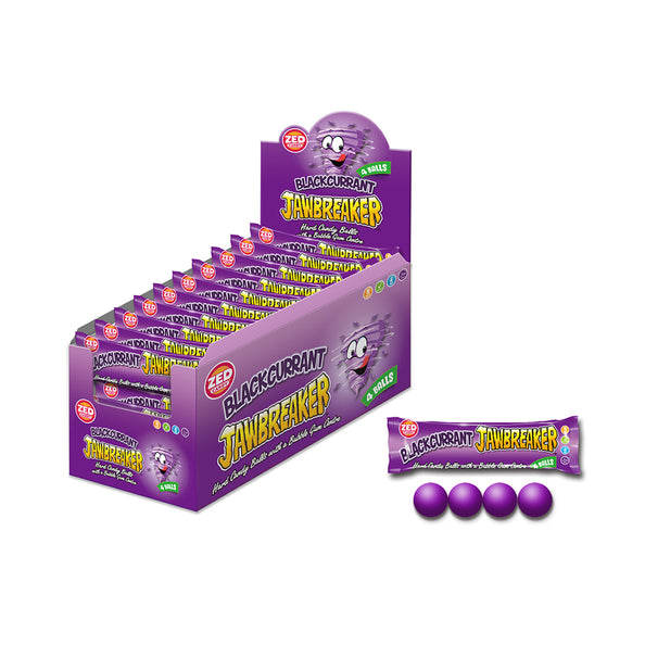 Zed candy jawbreaker blackcurrant (40x 4-pack)