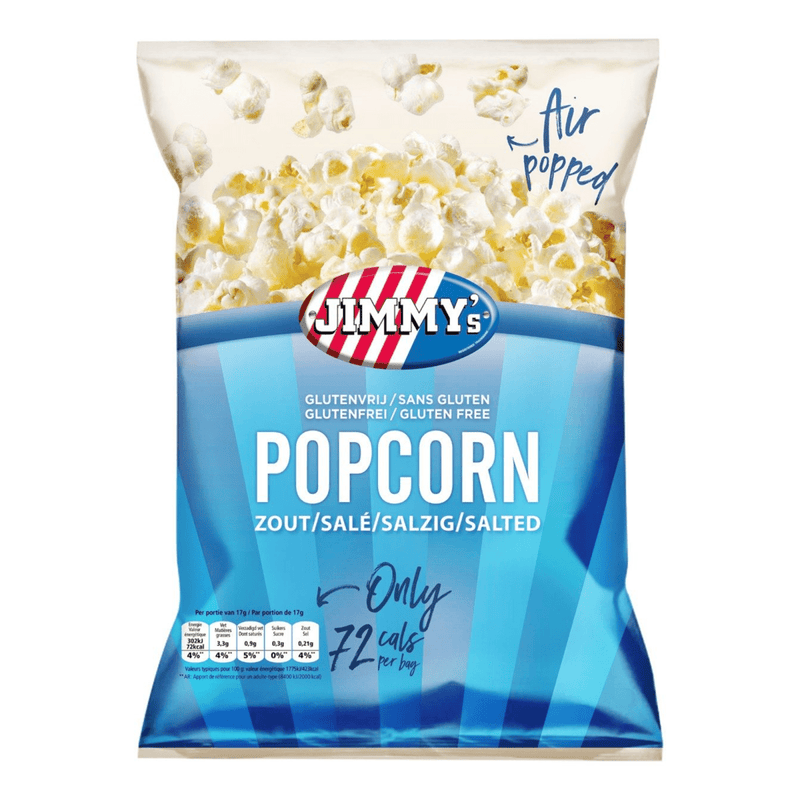 Jimmy's popcorn zout mini bag (21x 17gr)