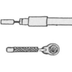 Elvedes schakelkabelkit cmpl. SA univ. tandem cmpl. 6641T