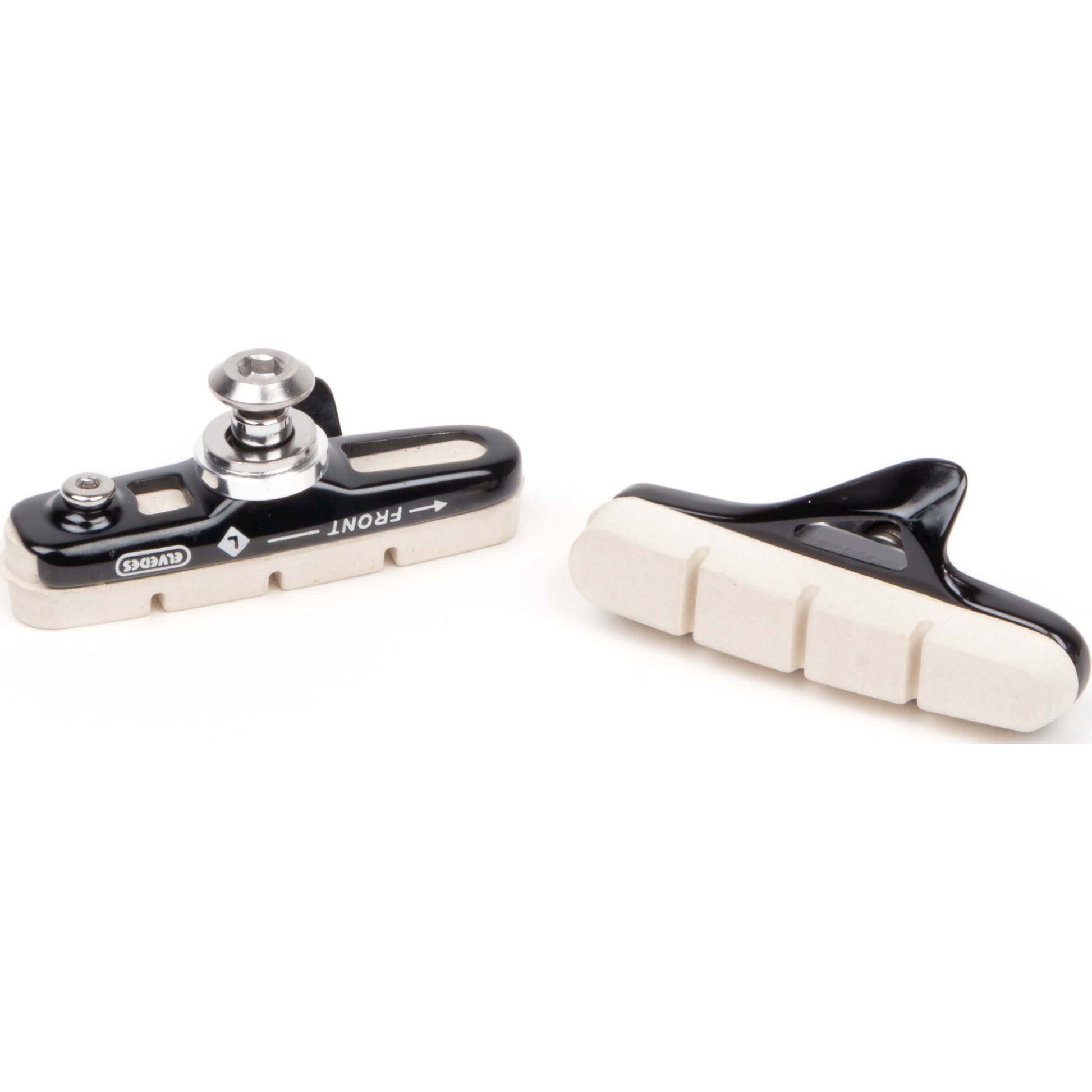 Elvedes velgremblokjes (1paar) Road55mm wit alu shm.6835-CARD