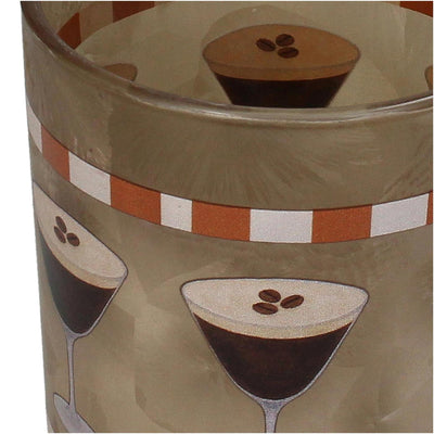 Kersten theelichthouder espresso martini h12.5cm