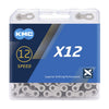 Kmc x12 - silver black