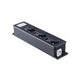 Verdeelblok vd16 3 16a 230v zwart