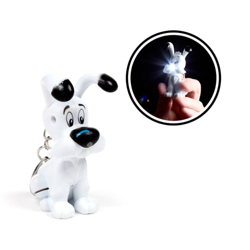 Idefix (dogmatix) asterix led sleutelhanger